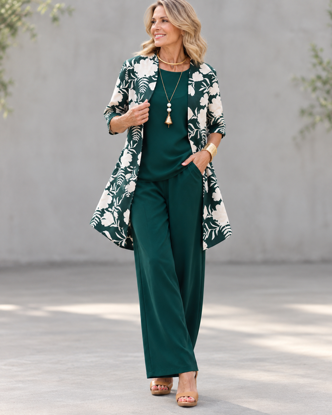 Sofia™ | Elegante 3-Delige Set met Vest en Broek