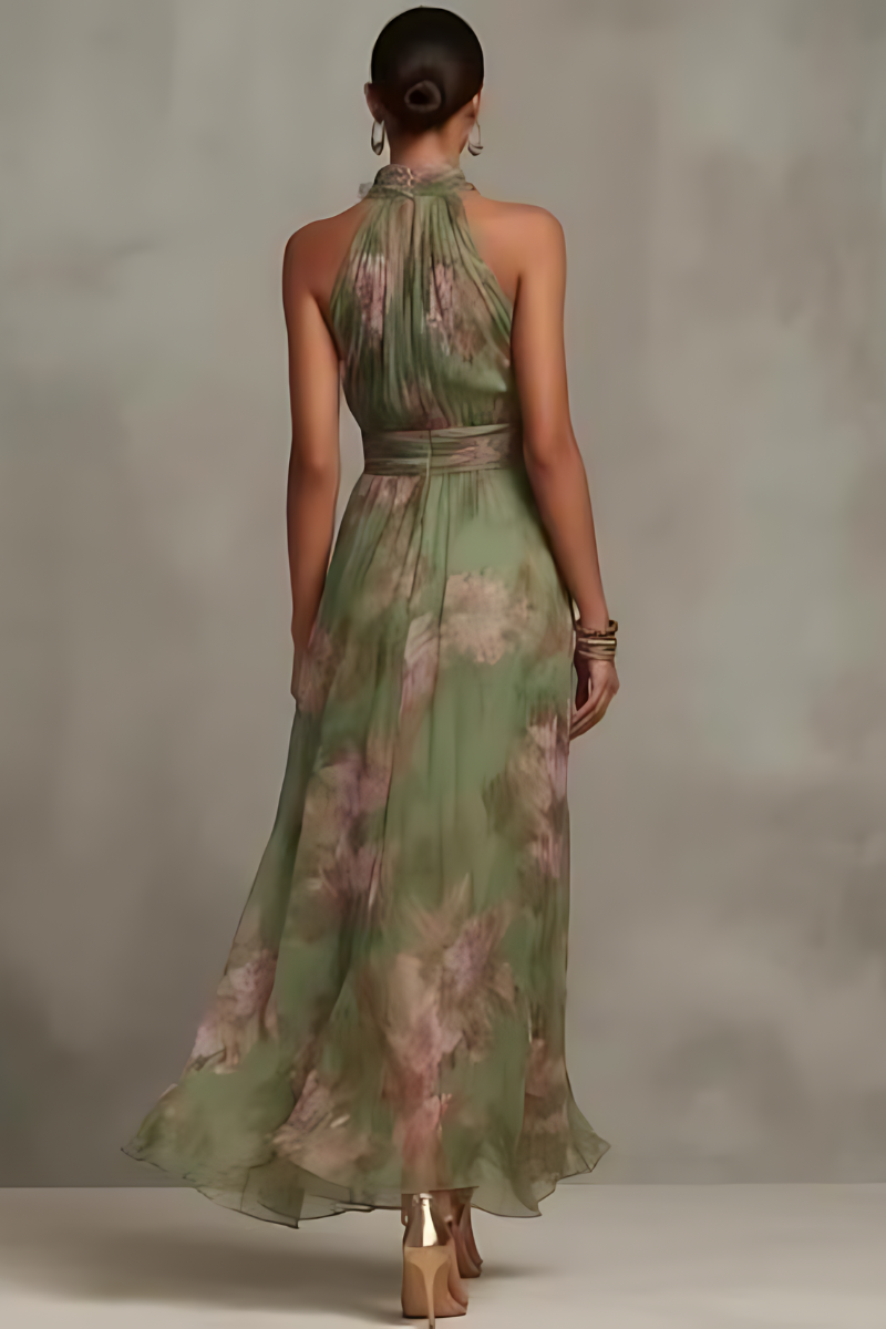 Yuna™ | Elegante Bloemen Maxi Jurk