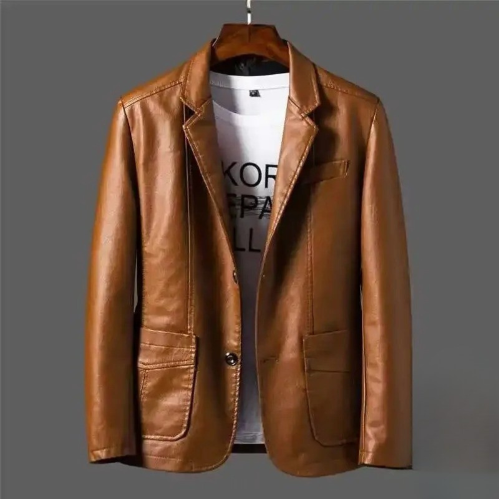 Levi™ | Stijlvolle Leren Blazer