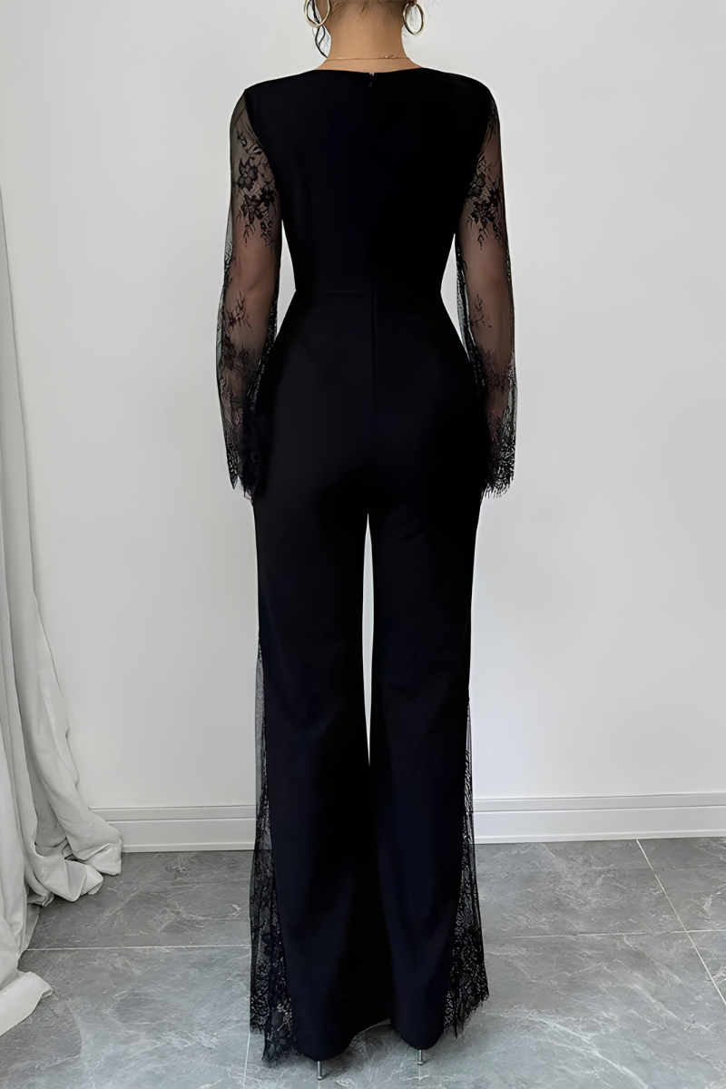 Kira™ | Elegante Jumpsuit met Kantdetails