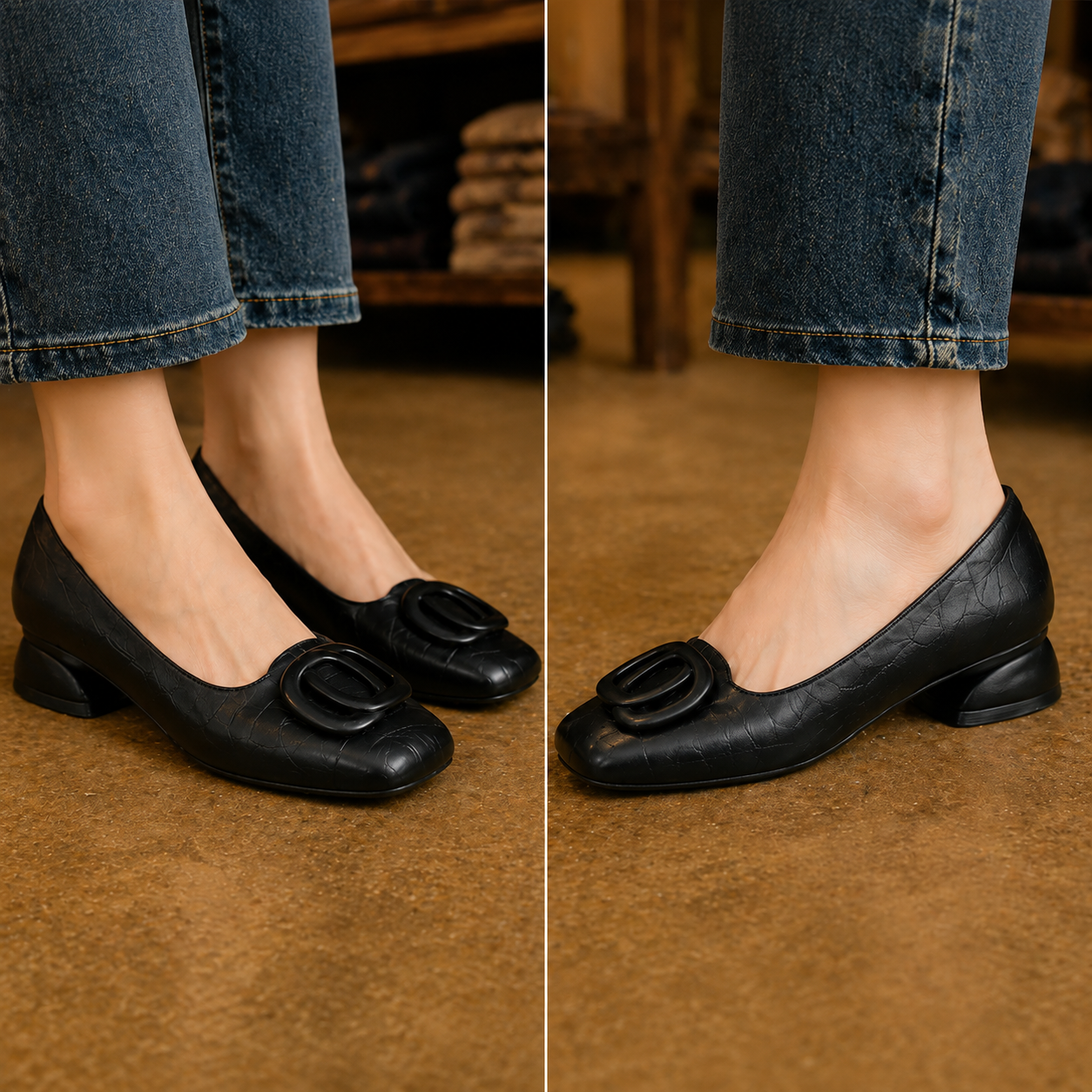 Velda™ | Stijlvolle Leren Loafers