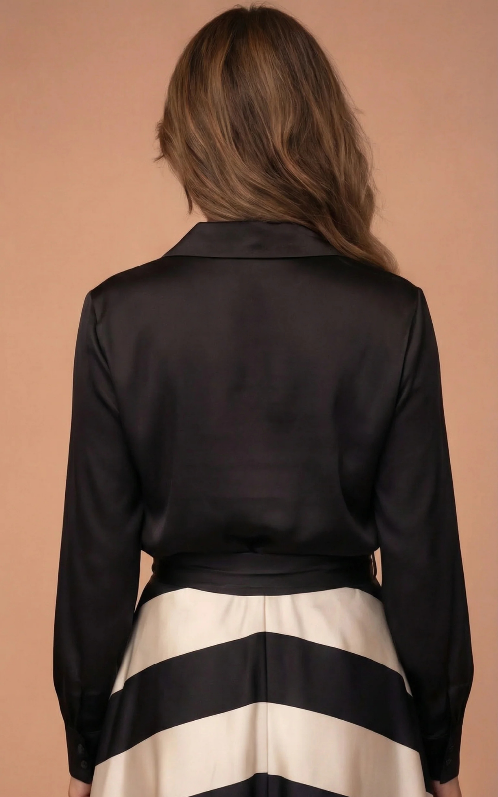Romy™ | Elegante Gestreepte Maxi Jurk