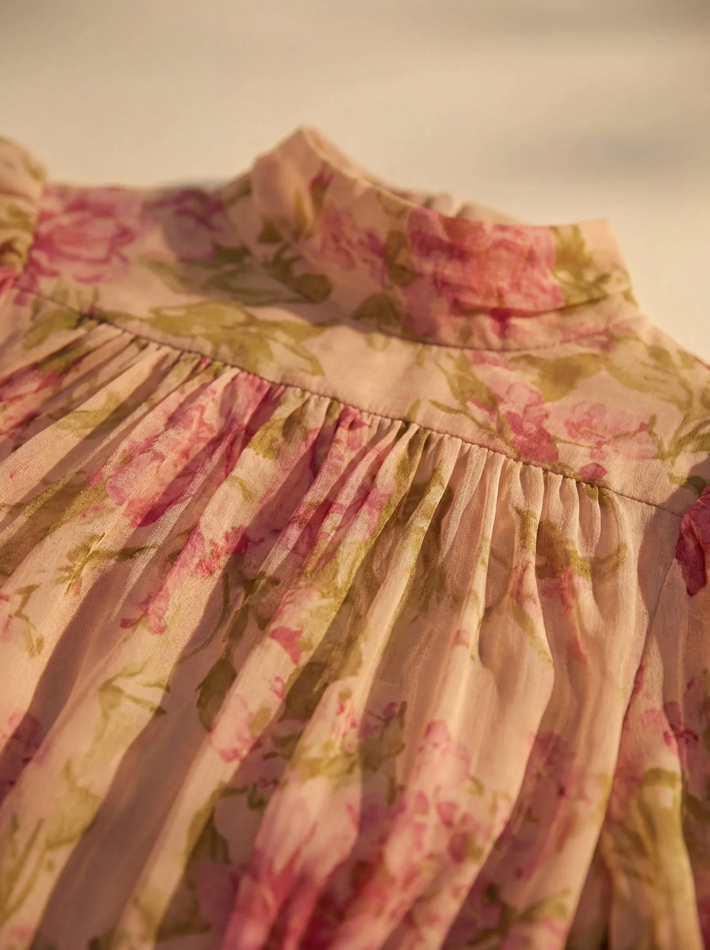 Elira™ | Elegante Bloemen Ruffle Maxi Jurk