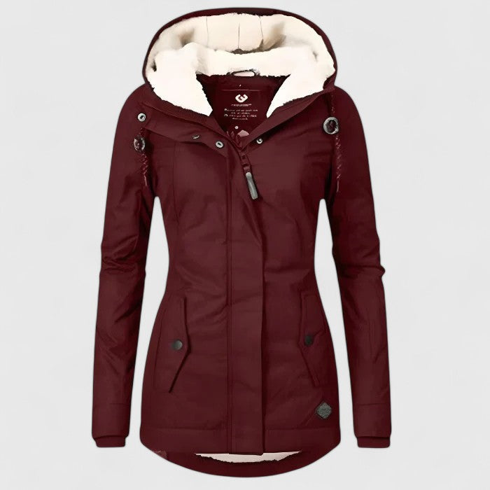 Ilse™ | Waterdichte Winterjas met Gevoerde Capuchon 6