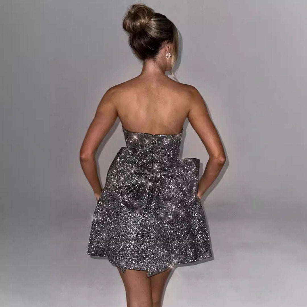 Elvie™ | Stijlvolle pailletten cocktailjurk