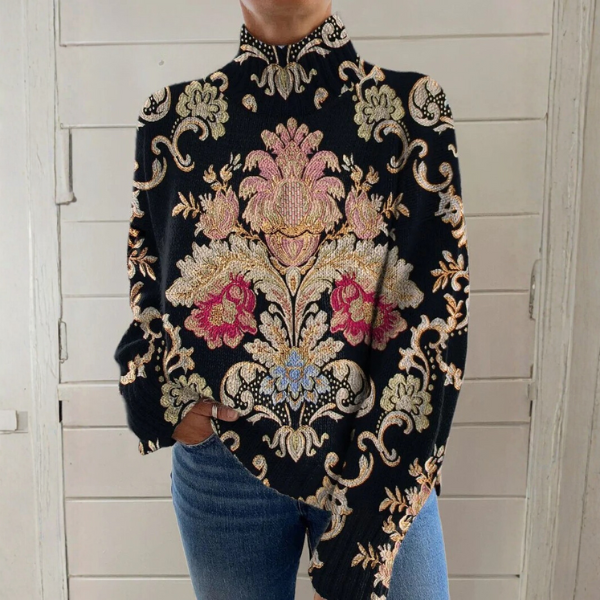 Liv™ | Vintage Coltop met Bloemenprint