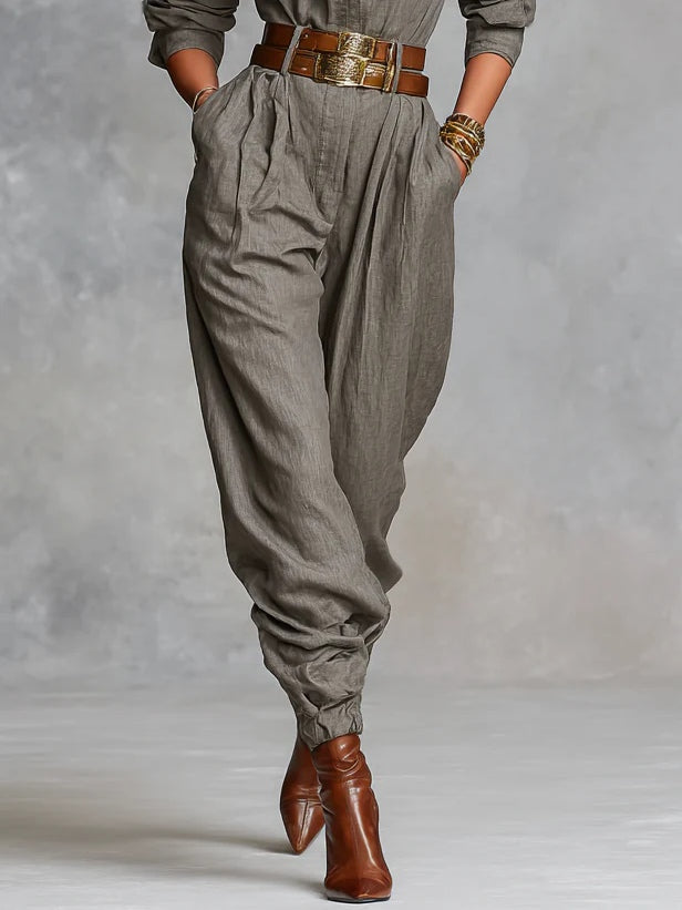 Livia™ | Moderne utility-stijl jumpsuit