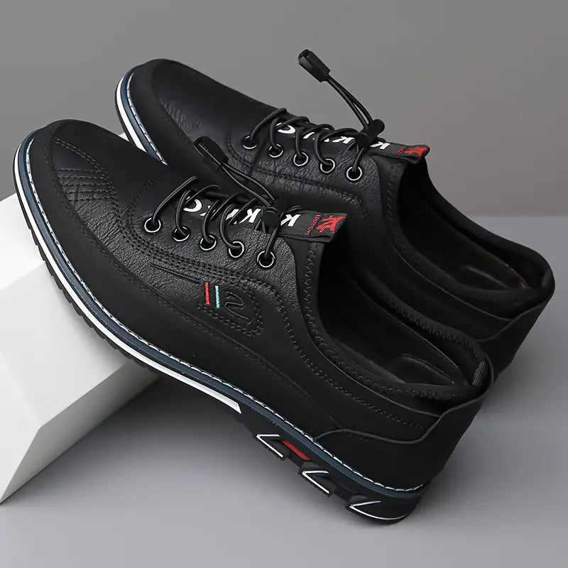Robert™ | Comfortabele Orthopedische Veterschoenen Voor Heren 13