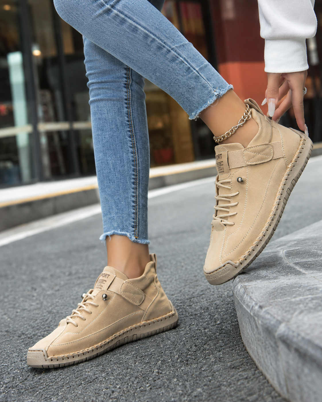 Renate™ | Orthopedische Comfort Sneakers Met Klittenband