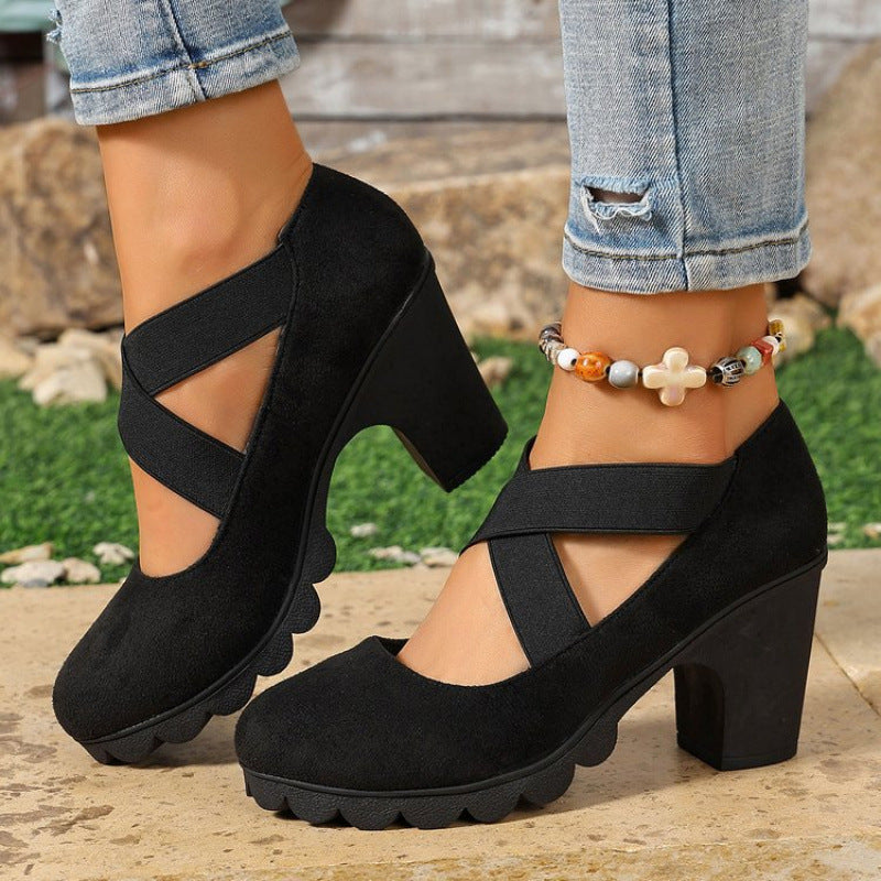 Coralie™ | Orthopedische Mary Jane Schoenen Met Blokhak