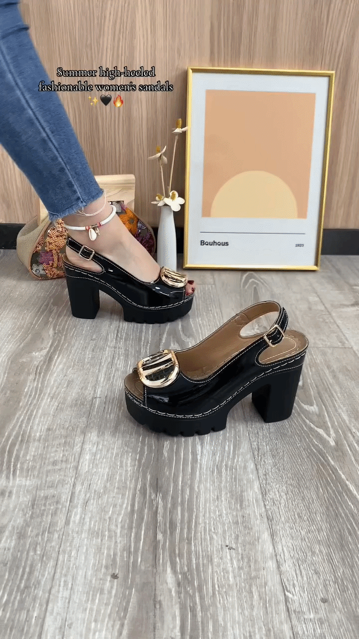 Bodi™ | Stijlvolle Platform Sandalen