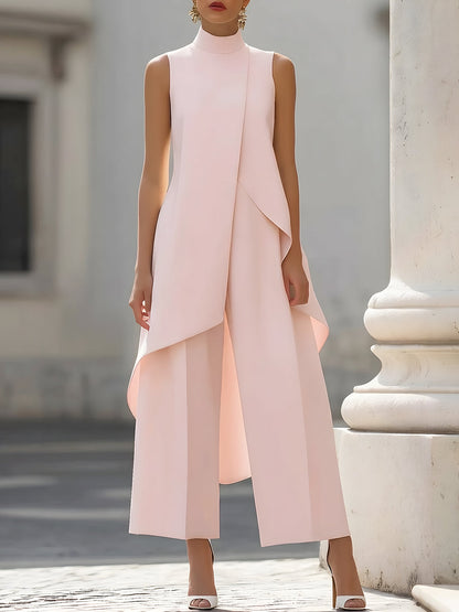 Yara™ | Elegante Mouwloze Jumpsuit met Drapering 7
