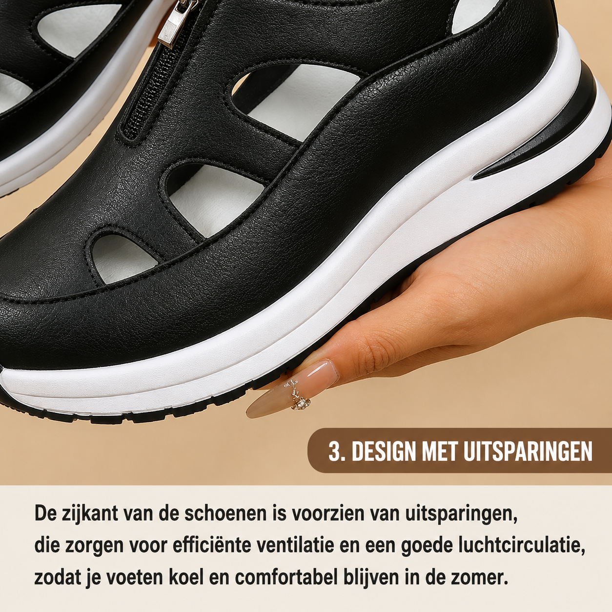 Ione™ | Comfortabele Orthopedische Sandalen