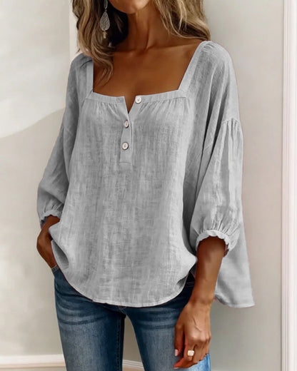 Lumi™ | Casual Knoop Blouse