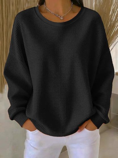 Sari™ | Casual Textuur Gebreide Trui