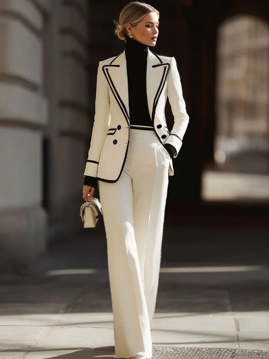 Elise™ | Elegante Getailleerde Twee Delige Set