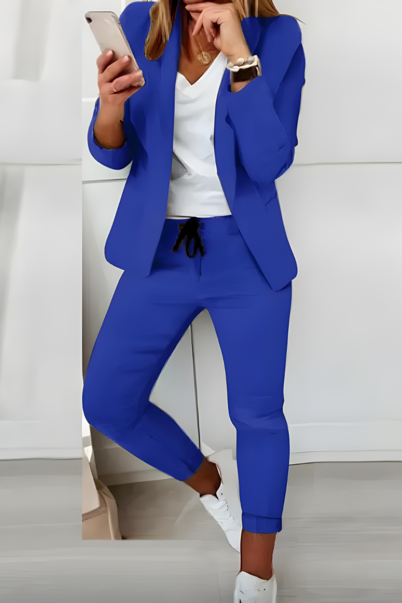 Amie™ | Elegante blazer en broek set