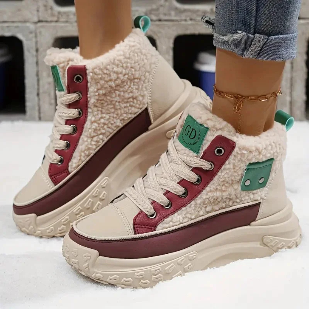 Kamilla™ | Warme gevoerde winterboots met dikke zool 10