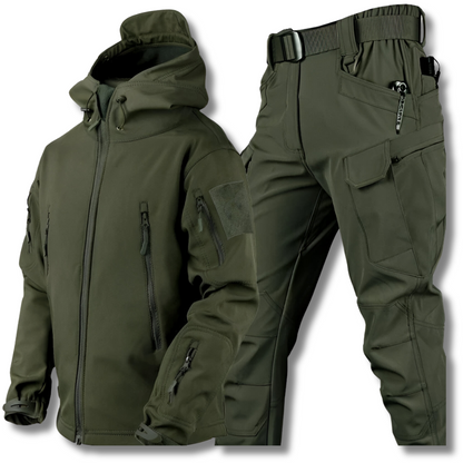 Uno™ | Extra Warme Tweedelige Set met Jas en Broek 6