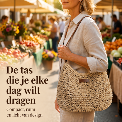Noor™ | Elegante Geweven Schoudertas