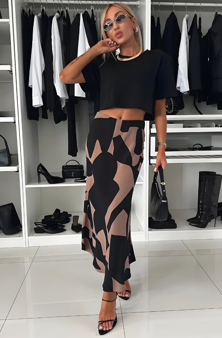 Debbie™ | Dierenprint Midi Rok ( 1+1 Gratis)
