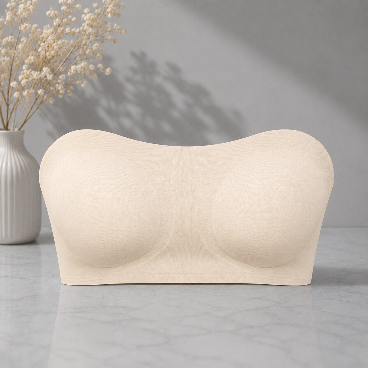 Lune™ | Strapless Wireless BH Met Crossover Zijsluiting