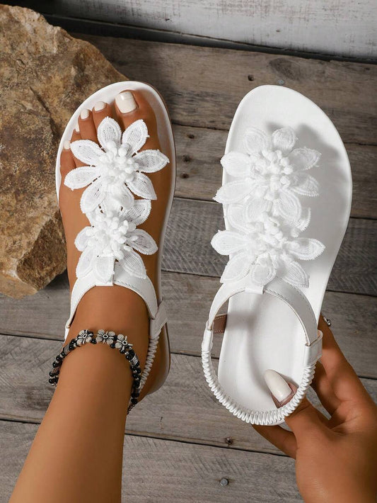 Floréa™ | Gebloemde Orthopedische Sandalen