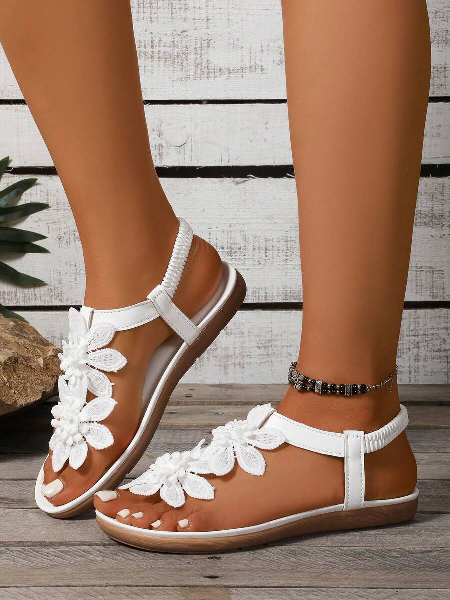Floréa™ | Gebloemde Orthopedische Sandalen