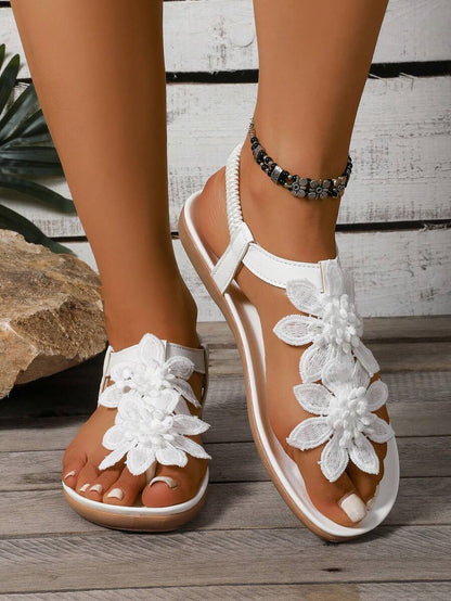 Floréa™ | Gebloemde Orthopedische Sandalen