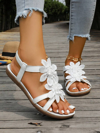 Floréa™ | Gebloemde Orthopedische Sandalen