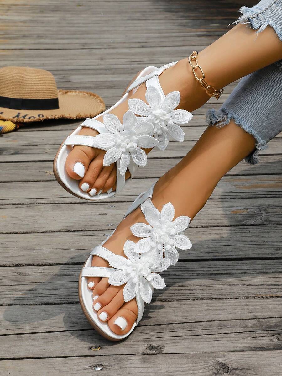 Floréa™ | Gebloemde Orthopedische Sandalen