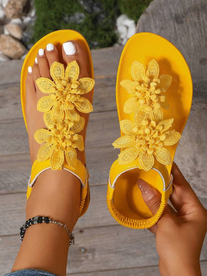 Floréa™ | Gebloemde Orthopedische Sandalen