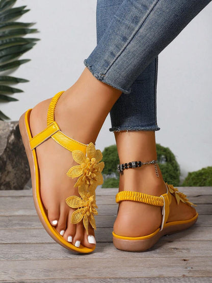 Floréa™ | Gebloemde Orthopedische Sandalen