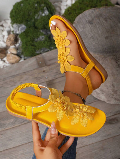 Floréa™ | Gebloemde Orthopedische Sandalen