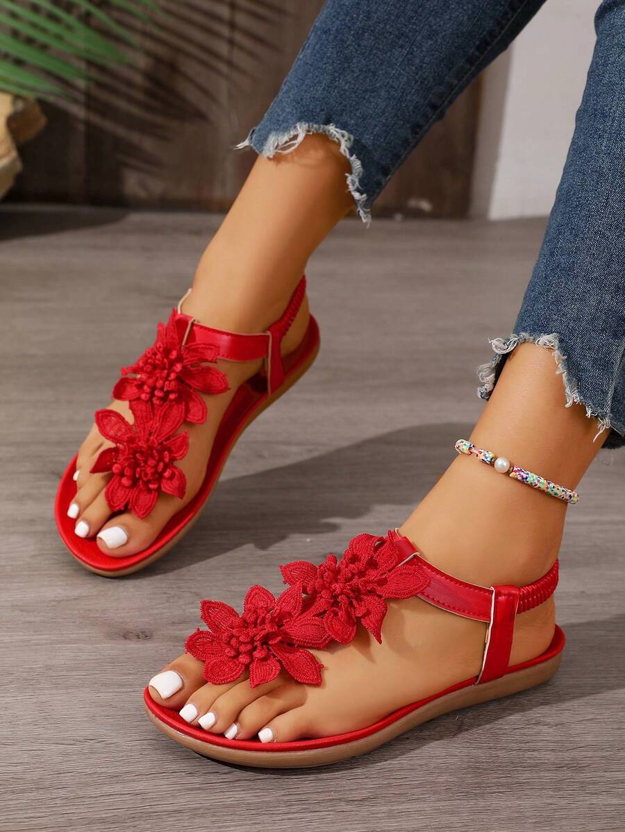 Floréa™ | Gebloemde Orthopedische Sandalen