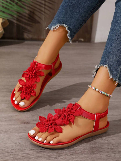 Floréa™ | Gebloemde Orthopedische Sandalen