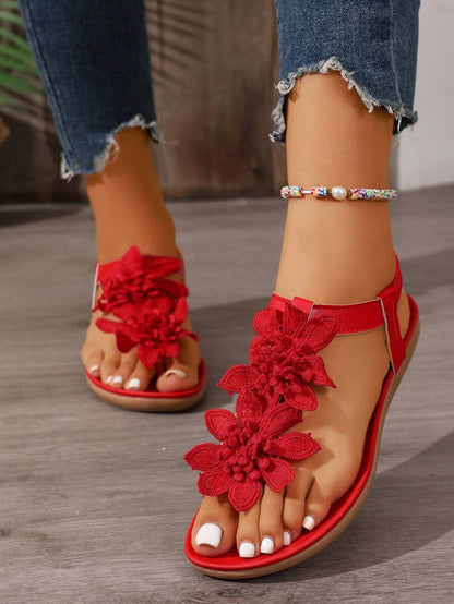 Floréa™ | Gebloemde Orthopedische Sandalen