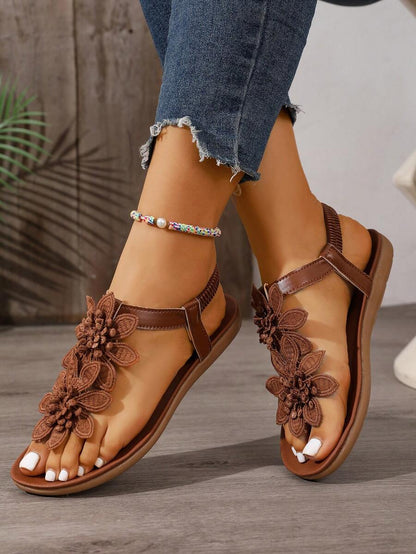 Floréa™ | Gebloemde Orthopedische Sandalen
