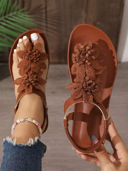 Floréa™ | Gebloemde Orthopedische Sandalen