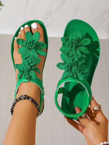 Floréa™ | Gebloemde Orthopedische Sandalen