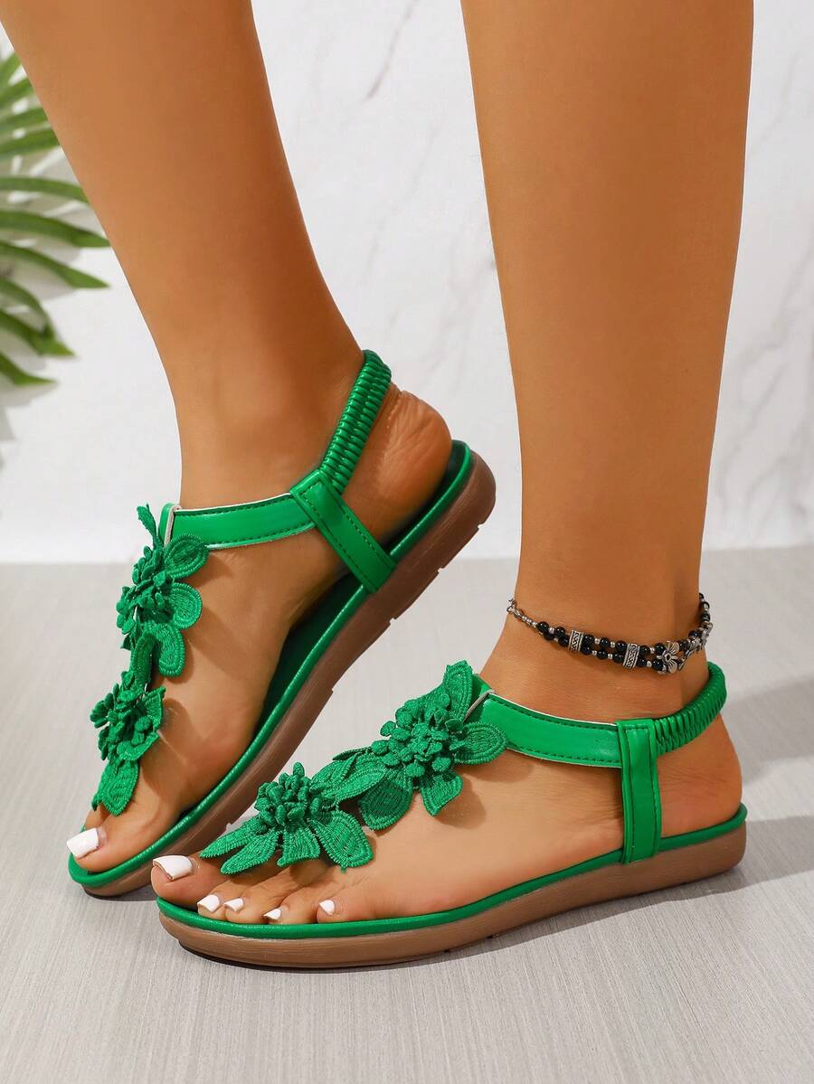 Floréa™ | Gebloemde Orthopedische Sandalen