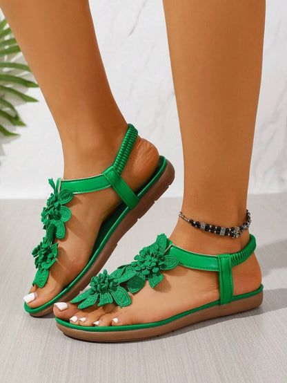 Floréa™ | Gebloemde Orthopedische Sandalen