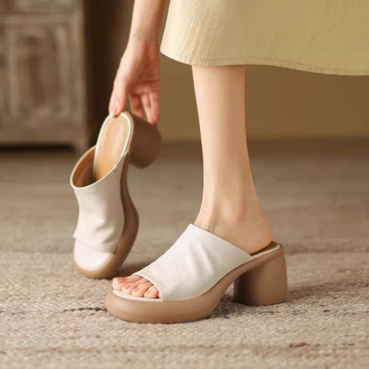 Evie™ | Orthopedische Comfortabele Slippers Met Hak