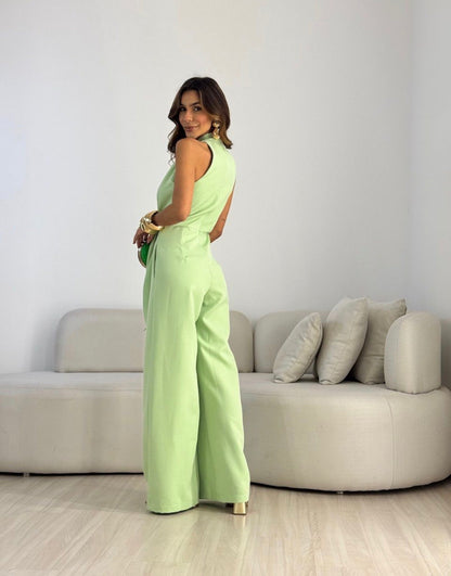 Lieke™ | Elegante Halter Jumpsuit