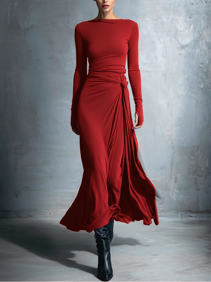 Veya™ | Elegante Vloeiende Maxijurk