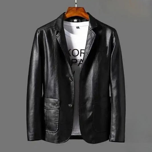Levi™ | Stijlvolle Leren Blazer