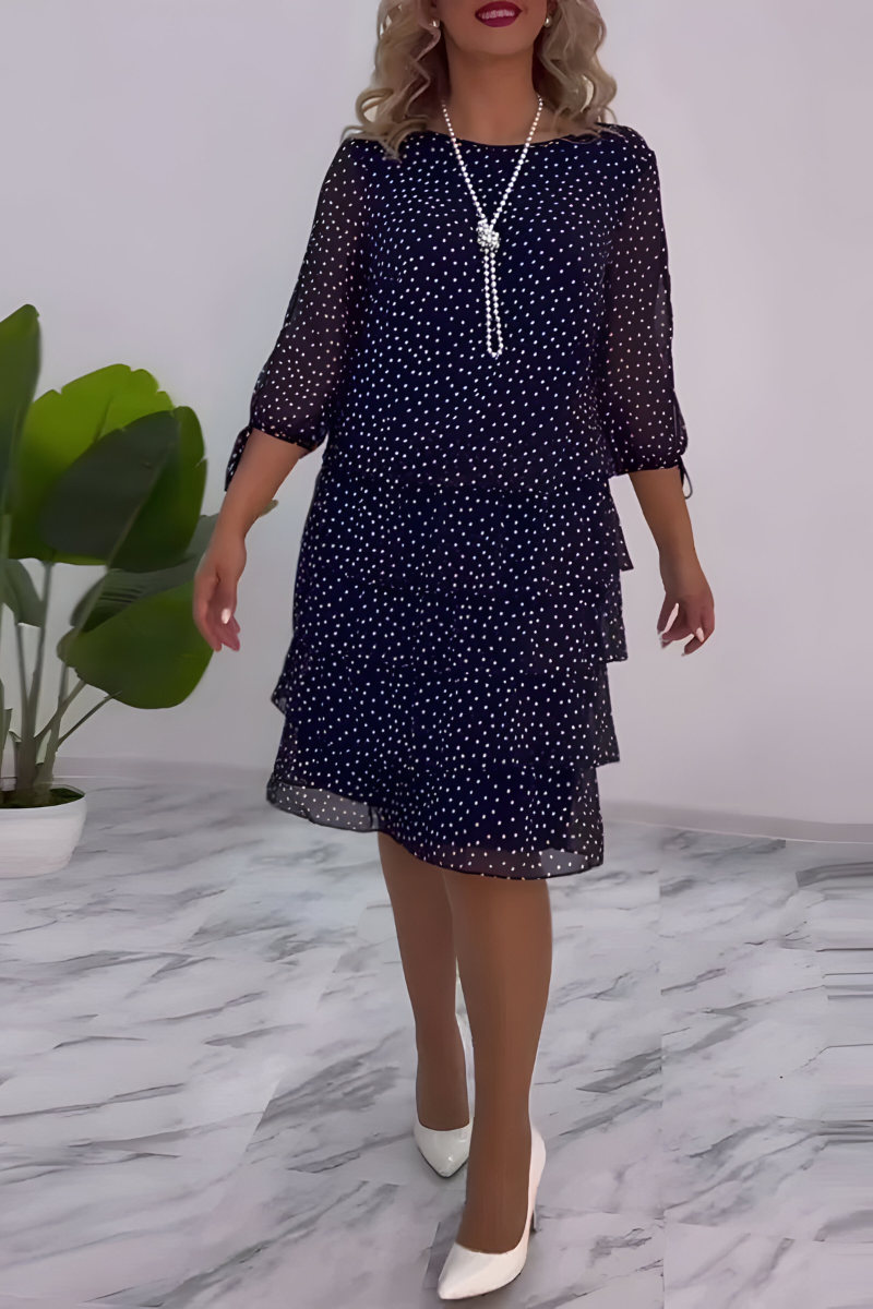 Elva™ | Stijlvolle Comfortabele Midi Jurk