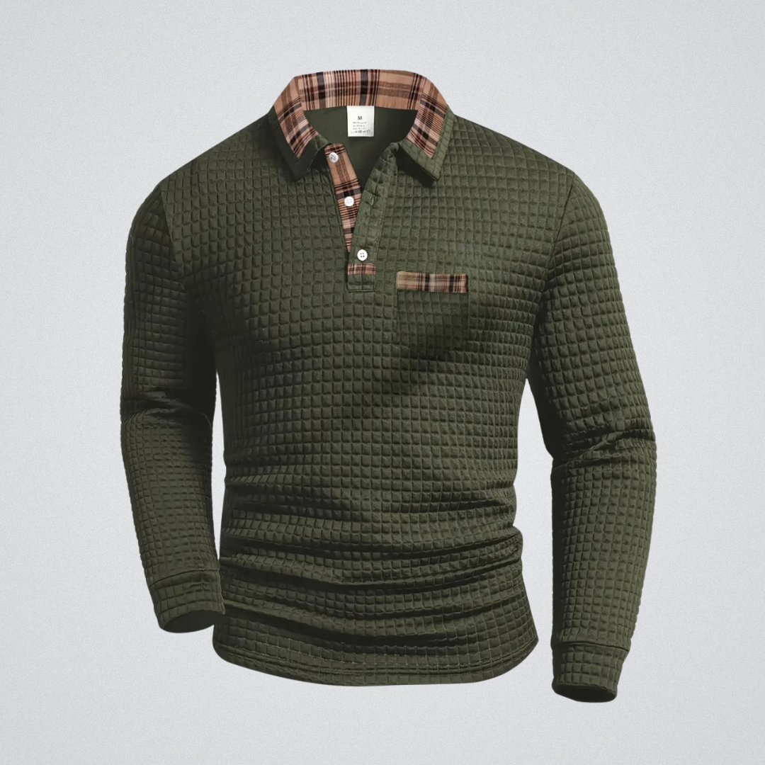 Gestreepte polo