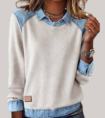 Nomi™ | Comfortabele Denim Trui