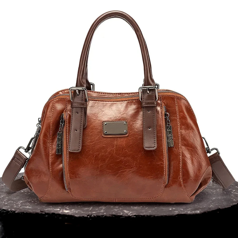 Silke’s Luxe Statement | Tijdloze Tas van Vegan Leer